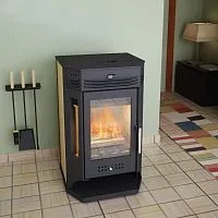 Печь - камин " Москва 9 с плитой "