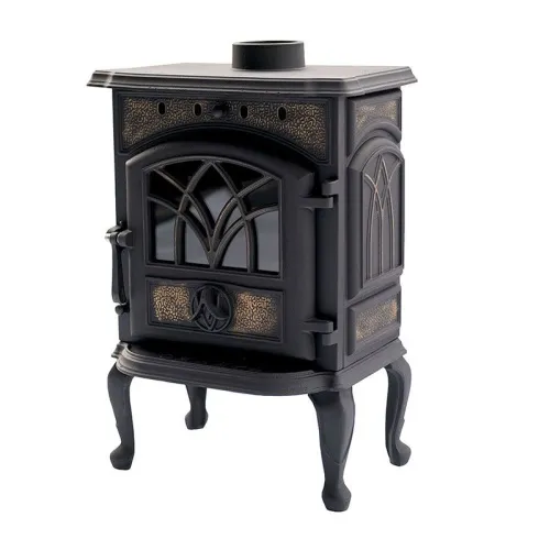 Печь отопительная чугунная " Сибирь 7 " со стеклом 