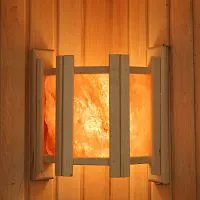 *Абажур АУС - 3П 3 плитки ( липа ) с гимал . солью