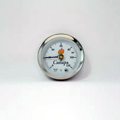 Биметалический термометр ТБП-63 для котлов Сибирь (ТБП63  (до 120С))