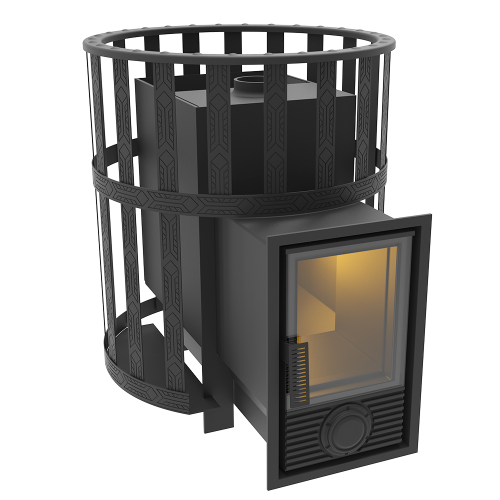 Печь банная " Викинг " 24 Д - 2 со стеклом 230х270, сетка Печь банная " Викинг " 24 Д - 2 со стеклом 230х270, сетка