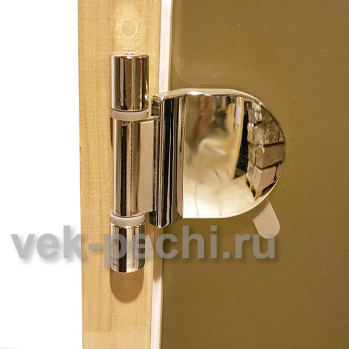 Дверь, ЭКОНОМ бронза матовая, 1900 х 700 ( ХВОЯ - 6 мм, 2 петли, Пр.) под остаток фото 2