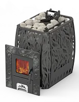 Печь для бани Скала 12Т Стекло сталь Теплодар