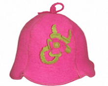 Шляпа "Кокетка" розовая подарочная