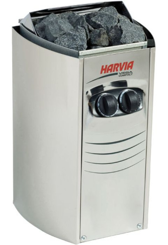 Электрокаменка Vega Compact BC23 Steel встроенный пульт Harvia