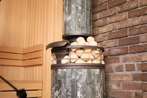 Печь банная "Атмосфера L" Змеевик ламель+сетка с газовой горелкой ПроМетал фото 4 Печь банная "Атмосфера L" Змеевик ламель+сетка с газовой горелкой ПроМетал фото 4