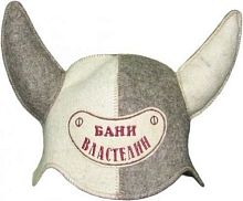 Шляпа Викинг "Властелин бани" комбинированная