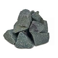 Камень Черный принц колотый Средний 10 кг  (м/р Хакасия) пироксенит
