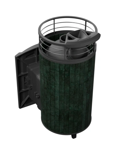 Печь банная "Атмосфера XL" Верде Гватемала ламель+сетка ПроМеталл фото 3 Печь банная "Атмосфера XL" Верде Гватемала ламель+сетка ПроМеталл фото 3