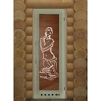 Дверь со стеклом  ЭЛИТ с вентиляцией  DoorWood 1850 х 750 ( липа ) сняты с пр - ва 