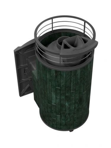 Печь банная "Атмосфера XL" Верде Гватемала ламель+сетка С ТОННЕЛЕМ ПроМеталл фото 5 Печь банная "Атмосфера XL" Верде Гватемала ламель+сетка С ТОННЕЛЕМ ПроМеталл фото 5