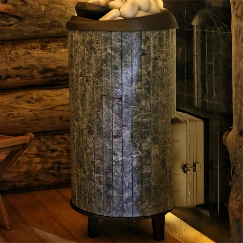 Печь банная "Атмосфера L" в ламелях "Талькохлорит" ПроМеталл фото 3