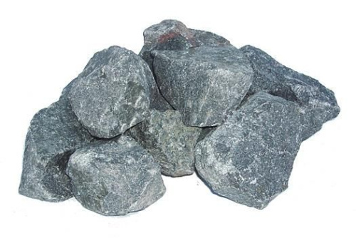 Камень Габро-диабаз Мелкий 20 кг коробка (4-8 см)