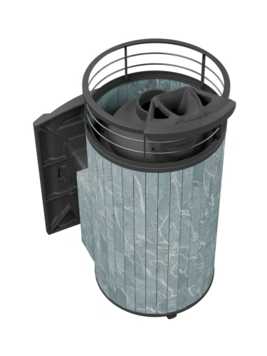 Печь банная "Атмосфера XL" Талькохлорит ламель+сетка С ТОННЕЛЕМ ПроМеталл фото 5 Печь банная "Атмосфера XL" Талькохлорит ламель+сетка С ТОННЕЛЕМ ПроМеталл фото 5