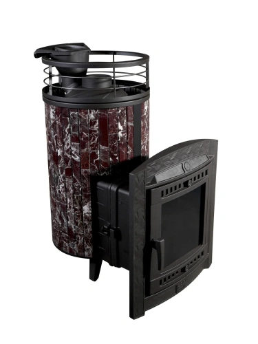 Печь банная "Атмосфера L" Россо Леванто ламель+сетка ПроМеталл фото 8 Печь банная "Атмосфера L" Россо Леванто ламель+сетка ПроМеталл фото 8