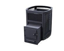 Печь банная Копеечка, СЕТКА под навесной бак 30 л, сталь 6 мм