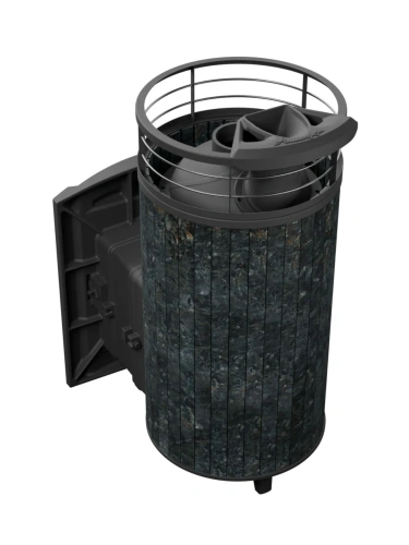 Печь банная "Атмосфера XL" Пироксенит ламель+сетка ПроМеталл фото 5 Печь банная "Атмосфера XL" Пироксенит ламель+сетка ПроМеталл фото 5