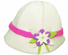 Шляпа "Объемный цветок"