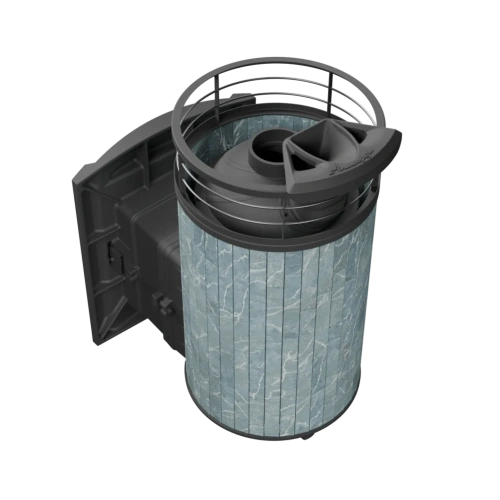 Печь банная "Атмосфера L" Талькохлорит ламель+сетка с газовой горелкой ПроМеталл фото 7 Печь банная "Атмосфера L" Талькохлорит ламель+сетка с газовой горелкой ПроМеталл фото 7