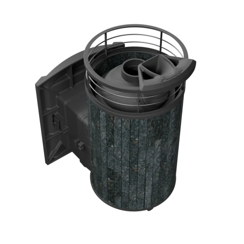 Печь банная "Атмосфера L" Пироксенит ламель+сетка с газовой горелкой ПроМеталл фото 7 Печь банная "Атмосфера L" Пироксенит ламель+сетка с газовой горелкой ПроМеталл фото 7