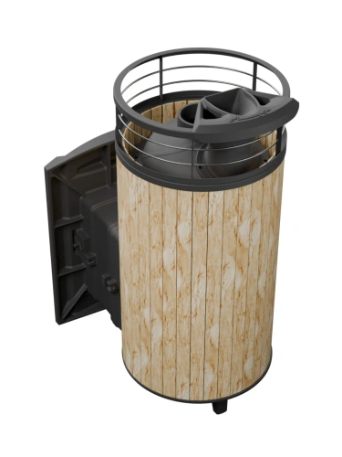 Печь банная "Атмосфера XL" Окаменевшее дерево ламель+сетка ПроМеталл фото 5 Печь банная "Атмосфера XL" Окаменевшее дерево ламель+сетка ПроМеталл фото 5