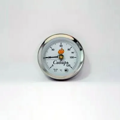 Биметалический термометр для печей  БВ (ТБП63 Ю тр (0-300С) нового образца